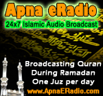 Apna eRadio - Islamic Channel: Broadcasting Quran during Ramadan. 1 juz every day.